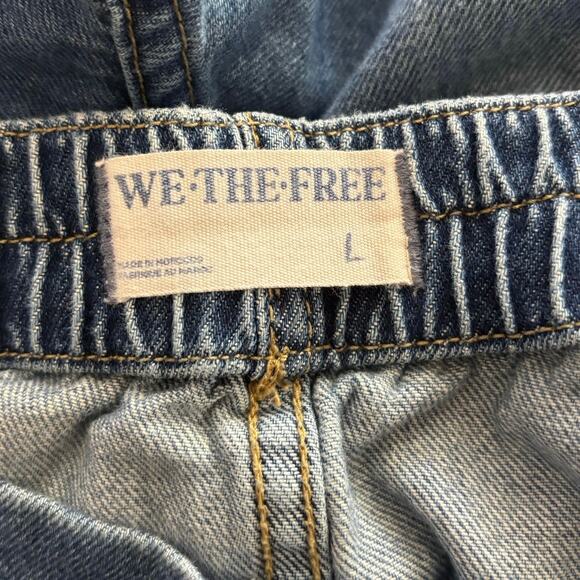 We The Free Size L Oslo Pull On Jeans Slouchy Balloon Legs OB1720787 - Picture 5 of 7
